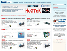 Tablet Screenshot of officetrade.co.rs